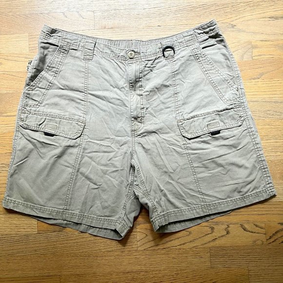 Wrangler | Shorts | Authentic Issue Wrangler Real Comfortable Jeans Mens  Tan Cargo Shorts 42 | Poshmark